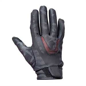 Los mejores guantes de receptor de fútbol americano para adultos para hombres, logotipo personalizado impreso, estilo moderno, empuñaduras de cuero transpirables razonables - Product Image 3