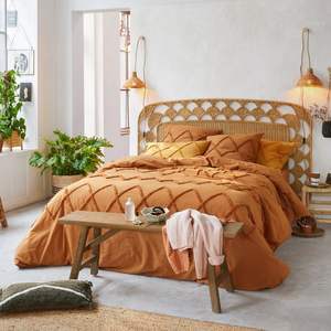 แผ่นรองหัวทำมือทำจากผ้าทอธรรมชาติสำหรับตกแต่งห้องนอนหรูหรา - Product Image 6