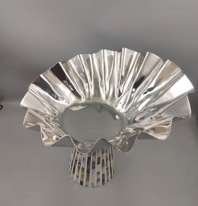 Tazón Grande de Acero Inoxidable para Servir, para el Hogar, Hotel y Restaurante, Vajilla de Mesa, Color Plateado, Tazones de Acero de Alta Calidad - Product Image 1