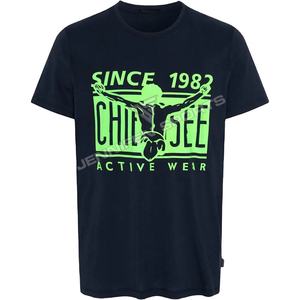 T-shirt de luxe de haute qualité pour hommes, tissu en jersey 100% coton, col rond, logo d'impression numérique personnalisé, avec étiquette intérieure pour le cou, vente en gros - Product Image 1