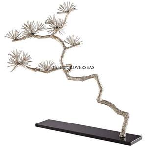 Anillos de Metal de alta resistencia chapados en oro de alta calidad, escultura de aspecto elegante de diseñador con Base de Color negro, acentos decorativos para el hogar - Product Image 5