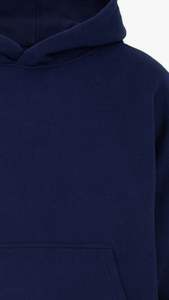 Sweat-shirts à capuche surdimensionnés pour hommes, 100% coton, sweat-shirt uni, sweat-shirt épais en molleton, épaules tombantes, taille plus - Product Image 6