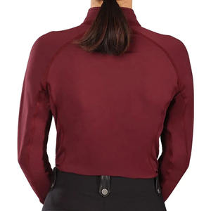 Precio al por mayor Nuevo estilo Personalizar Ropa de caballo Capa base Camisas de espectáculo ecuestre de manga larga de moda - Product Image 3