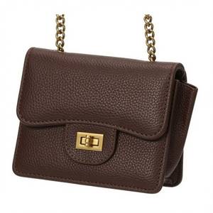 Borsa a Tracolla in Pelle con Catena per Donna - Product Image 3
