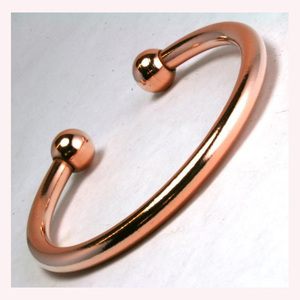 Artisan-Made <b>Copper</b> Healing Bracelet Vintage Religious Rope <b>Bangle</b> for Positive Energy, Chakra Alignment & Wellness - Product Image 2