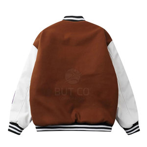 Chaqueta de invierno Letterman de manga larga para hombre más vendida de 2025, precio al por mayor - Product Image 2