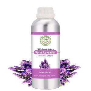 Aceite esencial de lavanda Pure Spike 100%, venta al por mayor, grado de aromaterapia Natural a granel para difusor de pelo de la piel, masaje, uso en Spa - Product Image 1