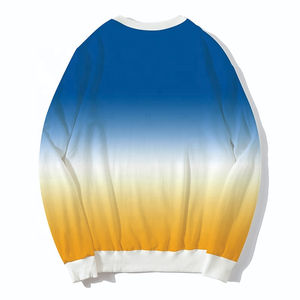 Servicio OEM al por mayor mejor diseño sublimación sudadera algodón mezclado personalizado Color hombres sublimación sudadera - Product Image 4