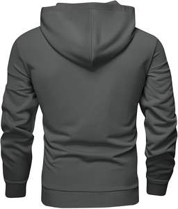 Venta al por mayor impreso con capucha Casual Invierno Polar deportes de dos piezas chándales para correr para los hombres - Product Image 6