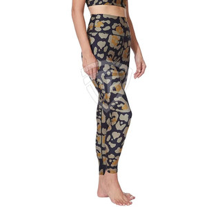 Conception imprimée de logo personnalisé Legging pour femmes vente directe d'usine Legging pour femmes vêtements de sport OEM en service - Product Image 4