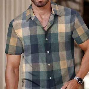 Camisa tradicional alemana Trachyte, camisa bávara para hombre, Camisa de algodón 100% a cuadros para hombre Oktoberfest, la mejor calidad OEM con servicio - Product Image 6