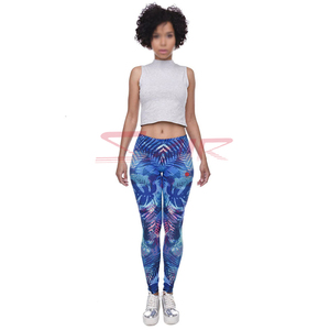 2025 Women's High Waist 100% Cotton Breathable Knitted Legging Sweat Proof Sublimation Fitness <b>Tights</b> Stylish & <b>Sexy</b> Wear - Product Image 2