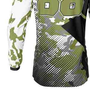 Jersey de Motocross de Invierno de Alto Rendimiento, Manga Larga, para Hombre y Mujer, Unisex, Diseño Transpirable con Estampado Digital - Product Image 3
