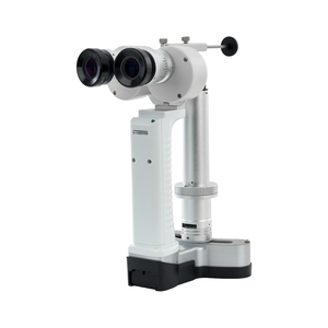 Microscopio de Hendidura Portátil ML-5S1, Instrumento Óptico Blanco con Enfoque Ajustable y Oculares Dobles - Product Image 1