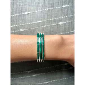 Jamie Johnson Malachite & Sterling <b>Silver</b> Fashion <b>Cuff</b> <b>Bracelet</b> - Product Image 5