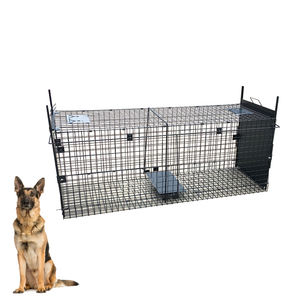 Doğrudan satış çevre dostu büyük köpek Catcher kafes insancıl katlanır canlı hayvan tuzağı açık kullanım kuşlar vahşi hayvanlar haşere kontrolü - Product Image 6
