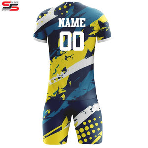 ชุดฟุตบอลสำหรับผู้ชายเครื่องแบบฟุตบอลฉลากและโลโก้ตามสั่ง - Product Image 2