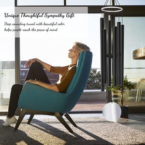 Grands carillons éoliens pour l'extérieur à l'écoute relaxant apaisant basse mémorial carillons éoliens sympathie pour maman - Product Image 3