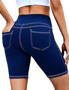 New Fashion <b>Women</b> Summer High Waist Denim Shorts Jeans Button Good material affordable Professional designing Stylish - Product Image 2