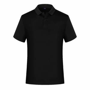 Camisetas lisas de manga corta con estampado de logotipo personalizado para hombre, camisetas de polo 100% de algodón y poliéster de talla grande - Product Image 6