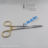 Pince à piercing personnalisée en acier inoxydable pour bijoux corporels, porte-aiguille Heaney pour hémostat, 8 mm, pour piercing nasal et application mariage