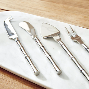 ชุดเครื่องมือบาร์สแตนเลสพร้อมที่จับหรูหราและถาดหิน - Product Image 3