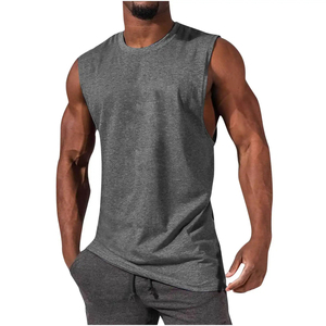 Oem Custom Logo High Quality Sleeveless Ladies Cotton Plain White Knit Ribbed <b>Crop</b> Tank <b>Top</b> for Women and Men's - Product Image 4