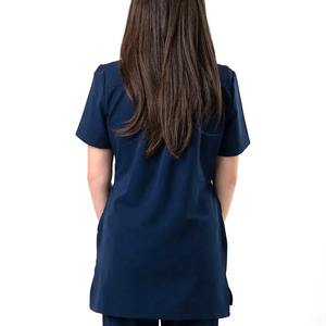 Uniforme d'hôpital pour les femmes en gros gommages médicaux infirmière couleur uniforme de personnel hospitalier gommages de luxe pour unisexe OEM logo personnalisé - Product Image 4