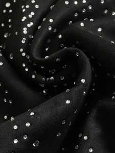 Sweat-shirts à capuche en polaire avec strass pour hommes, vêtements de rue d'hiver épais, détails entièrement scintillants, tissu de qualité supérieure, fabrication OEM, vêtements personnalisés - Product Image 5