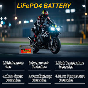 เครื่องกำเนิดไฟฟ้าพลังงานแสงอาทิตย์4Ah 12.8V แบตเตอรี่ Lifepo4ลิเธียม12V สำหรับมอเตอร์ไซค์อื่นๆผลิตจากโรงงานตามสั่ง - Product Image 6