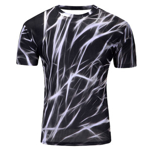 Vente en gros 65% polyester 35% coton t-shirt personnalisé enfants femmes hommes - Product Image 1
