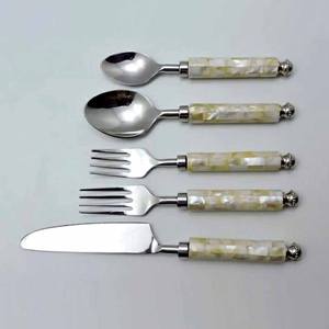 Bright Rose <b>Gold</b> Brass Handmade Colored Resin Handle Design <b>Cutlery</b> Tableware <b>Set</b> Royal Design <b>Cutlery</b> <b>Set</b> for Home - Product Image 5