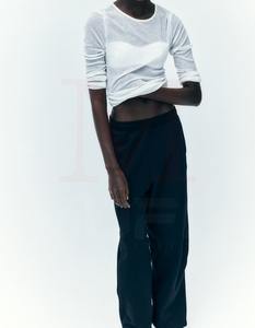 Venta al por mayor de diseño personalizado de moda de invierno Joggers pantalones de chándal para mujer 100% algodón liso teñido a un precio razonable Servicio OEM 2024 - Product Image 6