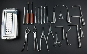 Juego de Instrumentos Quirúrgicos Maxilofaciales Manuales de Acero Inoxidable de Primera Calidad, 22 Piezas, Certificado CE, para Procedimientos Orales y Faciales - Product Image 3