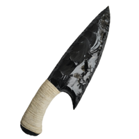 Couteau en obsidienne noire lame de poignard arme en cristal fabriquée à la main, outil de protection spirituelle, décor métaphysique, cadeau symbolique