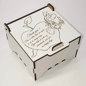 Boîtes MDF Stockage élégant Vente chaude Cadeaux & Artisanat Boîtes en bois Signes muraux Fabriqués en Inde - Product Image 5