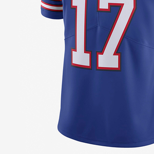 Camiseta de Fútbol Americano Personalizada al por Mayor, Barata, Transpirable, Estampada por Sublimación, de Alta Calidad, 100% Poliéster, Servicio OEM - Product Image 6