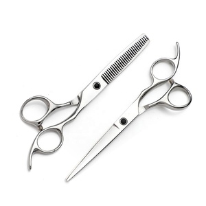 Ensemble de ciseaux de barbier avec logo personnalisé, ensemble de ciseaux de coupe de cheveux pour barbier - Product Image 6