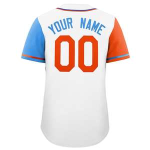 Camiseta de béisbol lisa con logotipo personalizado, camisetas a rayas con botones, Camiseta deportiva de poliéster, uniformes de ropa de béisbol - Product Image 4