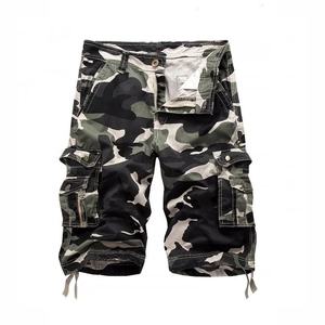 กางเกงขาสั้นคาร์โก้แฟชั่นผู้ชายกางเกงพิมพ์ลายพรางหลากสีมีหลายกระเป๋าในสไตล์ใหม่สั้น - Product Image 5