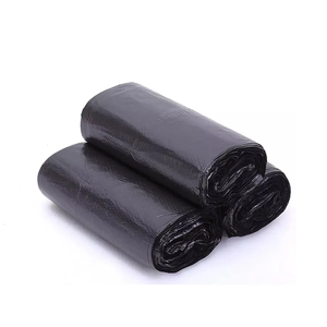 Logotipo personalizado de fábrica OEM en relieve HDPE/LDPE + OXOPLA Biodegradable Side Gusset Bolsas de basura Rollo Sellado térmico Color personalizado - Product Image 2