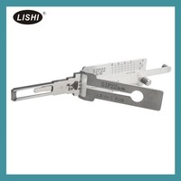 LISHI SIP22 Outil de déverrouillage et de décodage 2-en-1 en acier inoxydable pour Fiat Ferrari Maserati, destiné aux serruriers automobiles professionnels