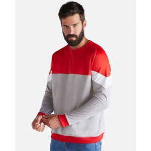 Sweat-shirt à capuche et à manches longues pour homme, 100% Polyester, Logo personnalisé, sweat-shirt ras du cou, hiver - Product Image 2