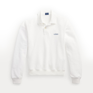Sudadera Premium para Mujer, Personalizable, Mezcla de Algodón, Felpa Cepillada, Cuello Alto, Manga Larga, Ligera, con Logotipo Frontal, Primavera - Product Image 4