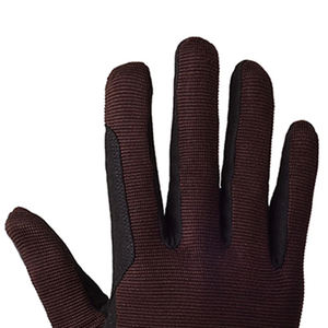 ถุงมือขี่ม้าทำจากหนังที่มีฟังก์ชั่นกันลื่นด้านในใส่สบายและปิดข้อมือได้ - Product Image 6