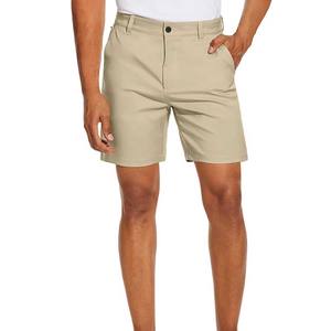 Men's Casual 7 Inch <b>Shorts</b> Twill Drawstring Summer Beach <b>Stretch</b> <b>Golf</b> <b>Shorts</b> with Zipper Pockets Basketball Athletic Mesh <b>Short</b> - Product Image 1