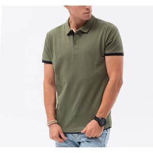 Manches courtes pour hommes de haute qualité pour T-shirts polo Impression de logo personnalisé Tissu tricoté respirant Fabrication d'entreprise - Product Image 4