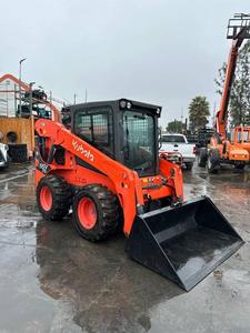 รถตักล้อยาง Kubota SSV75 มือสอง พร้อมมอเตอร์ปั๊มไฮดรอลิก MOOG และลูกปืน รับน้ำหนักได้ 200 ตัน ขาย - Product Image 3