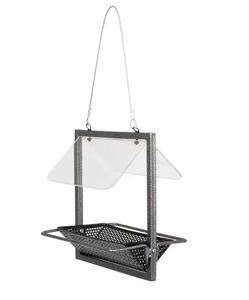 Bird Feeders Metal Round Hanging Decorative Handmade High Quality Gold Plated Bird Feeder Elegant for Home Garden Wholesale - Product Image 4