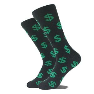 100% Cotton <b>Men's</b> <b>Socks</b> Printed Custom Logo Breathable Soft <b>Warm</b> Trendy Stretchable Mid-Length Anti-Bacterial for Autumn - Product Image 3